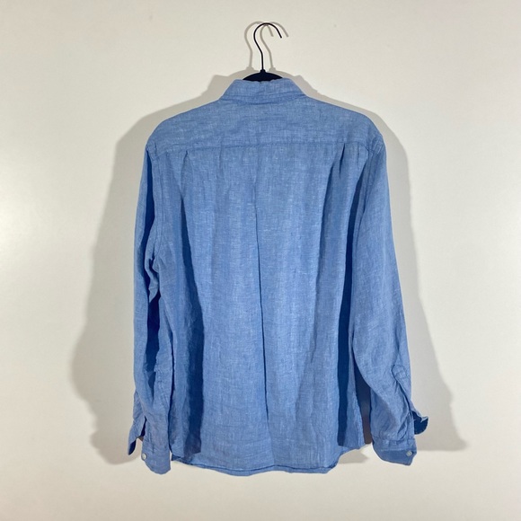J crew medium slim blue button down - Picture 3 of 3